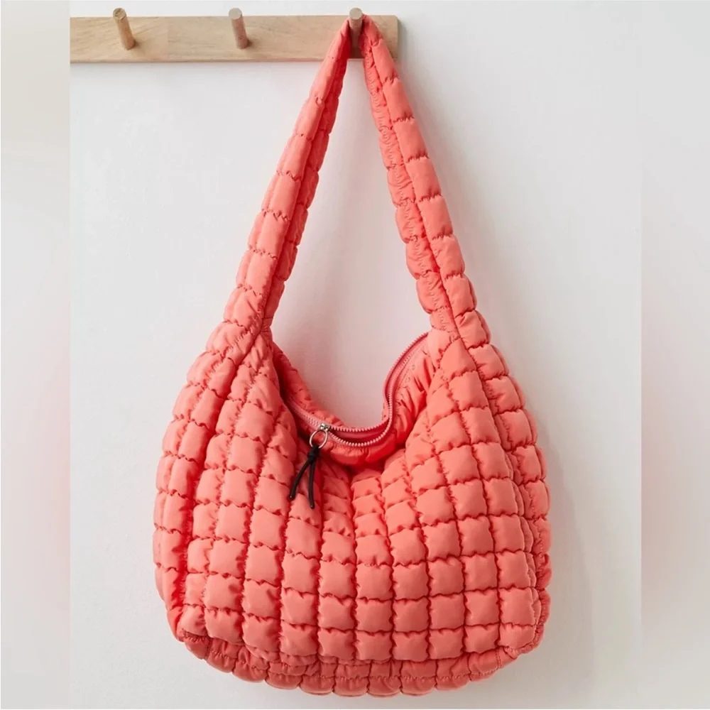 Free People Quilted Carryall Bag